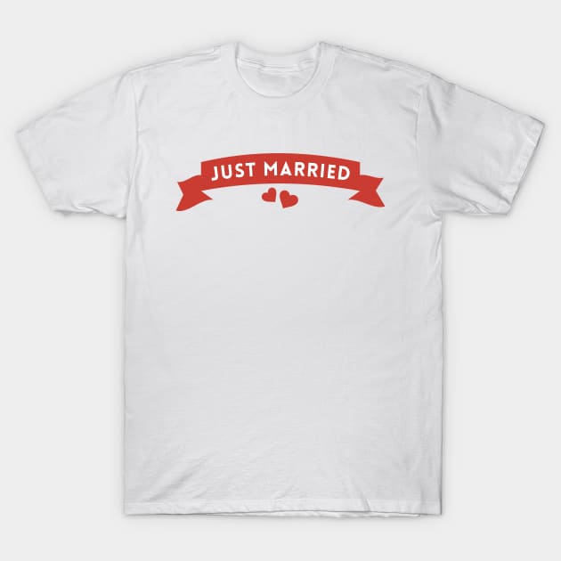 Just Married T-Shirt by who_rajiv